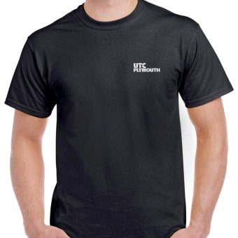 UTC – UC301 T shirt c/w Logo – [Y10/11 Black]