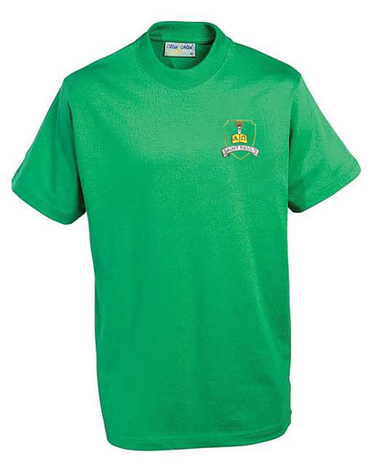 St Pauls RC Green T Shirt
