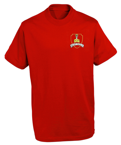 St Pauls RC Red T Shirt