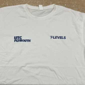 UTC - T Shirt (White/Navy)