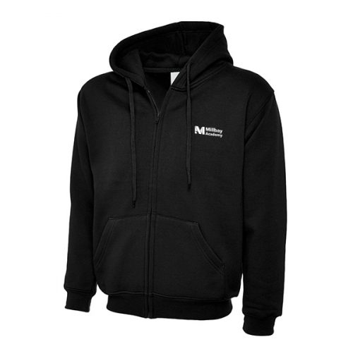 MA - UC502 Hoodie Zip Front